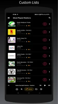 Radio ML android App screenshot 2